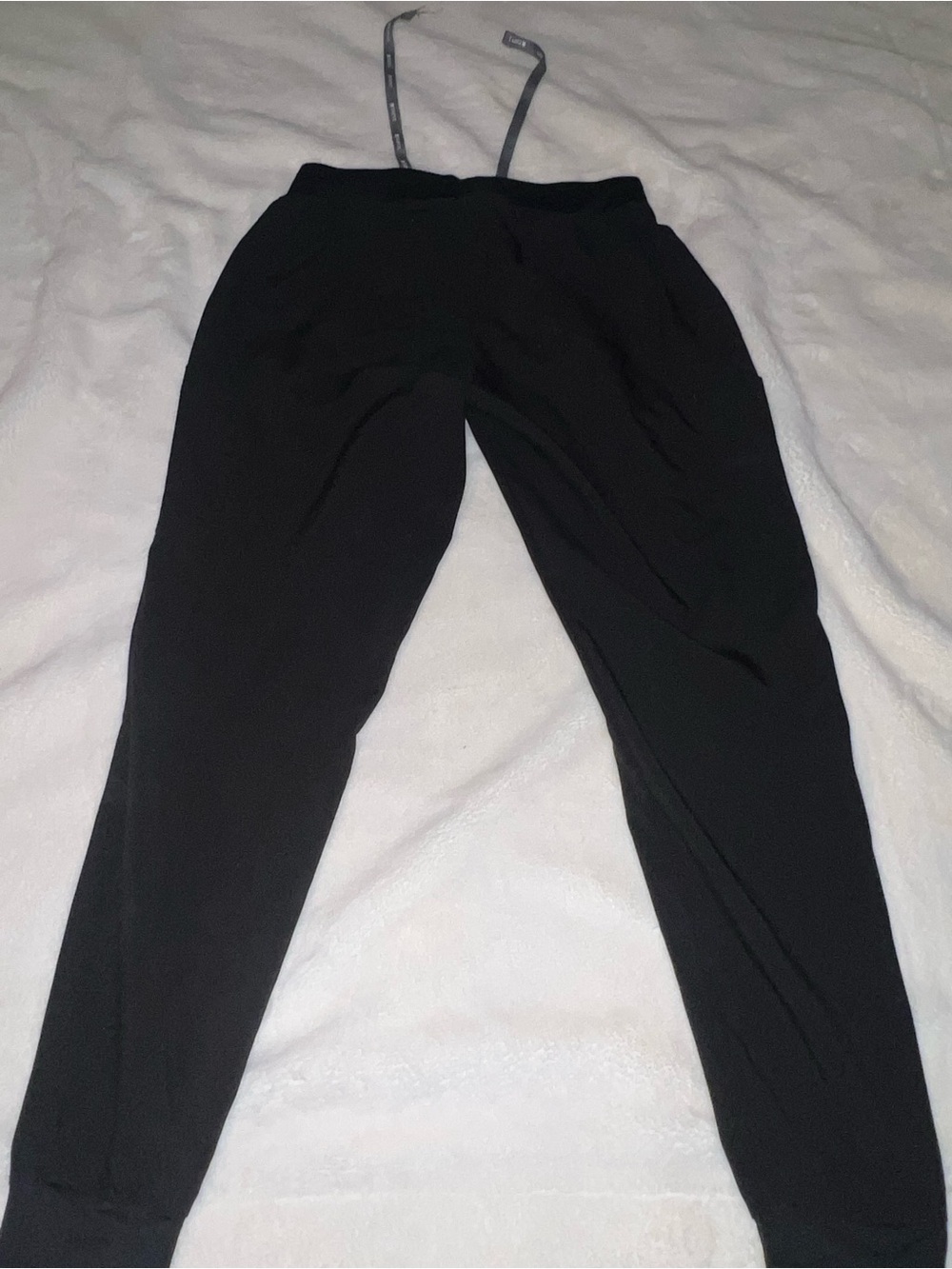 Women's Black scrub Pants with Drawstring